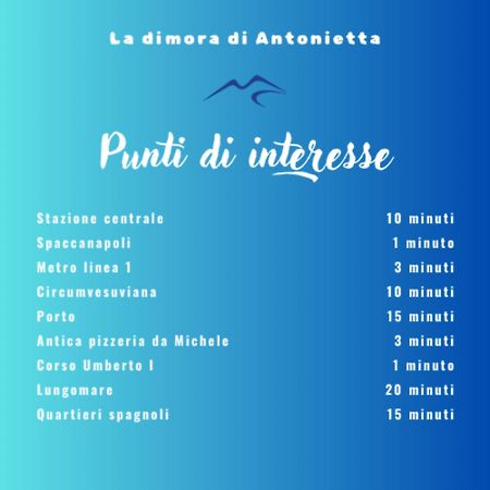 La Dimora Di Antonietta - Centro Storico Lägenhet Neapel Exteriör bild